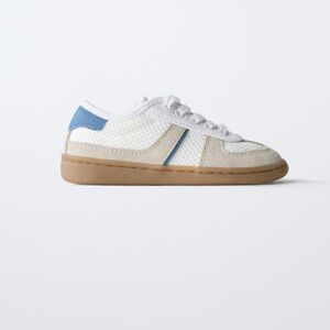 Zara White and Blue Casual Sneakers size 28